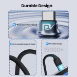 Portronics iKonnect C Pro Type C to 3.5 mm Audio Jack Connector with DAC Headphone Converter Adapter Compatible with iPhone 15 Pro Max/15 Pro/15 Plus, Galaxy S23/S22/S21/S208 & Other Type C Phones - Image 4
