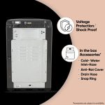 LG 7 Kg 5 Star Smart Inverter Technology Fully Automatic Top Load Washing Machine (T70VBMB1Z, Auto Prewash, Turbodrum, Stainless Steel drum, LED Display, Smart Diagnosis Middle Black) - Image 6