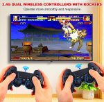 RUG Wireless Console Retro Video Game for TV- 4K Ultra HD |Video Game | Gaming Console| Retro Game Stick |Built-in 21000 +TV Game with Games & 64Gb,Retro Game Console, Plug & Play Video TV Game 4K Ultra Games| 9 Emulators|Dual-Player Setup|2.4G Wireless Game Stick for all age Group easy to use roller BLACK. - Image 5