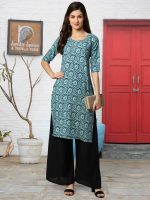 7Threads Women's Crepe Printed Kurta|| Kurta for Women|| Kurta|| Women's Kurta||Pack of-6 - Image 7