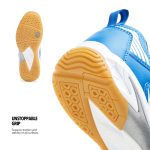 Boldfit Badminton Shoes Shuttle Non Marking Shoes for Badminton Men Light Badminton Shoes for Women & Badminton Shoes Men Breathable Non Marking Shoes for Badminton Anti Skid Pickleball Shoes Blue - Image 8