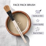 Vega Bristle Face Pack Brush - White, 1 Piece, (HV-27) - Image 2