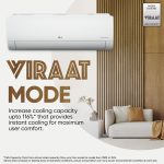 LG 1.5 Ton 5 Star DUAL Inverter Split AC (Copper, AI Convertible 6-in-1, VIRAAT Mode, Faster Cooling & Energy Saving, 4 Way Swing, HD Filter with Anti-Virus Protection, US-Q19YNZE, White) - Image 8