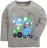 Kuchipoo Boys Full Sleeves Regular Fit Cotton T-Shirt - Image 7