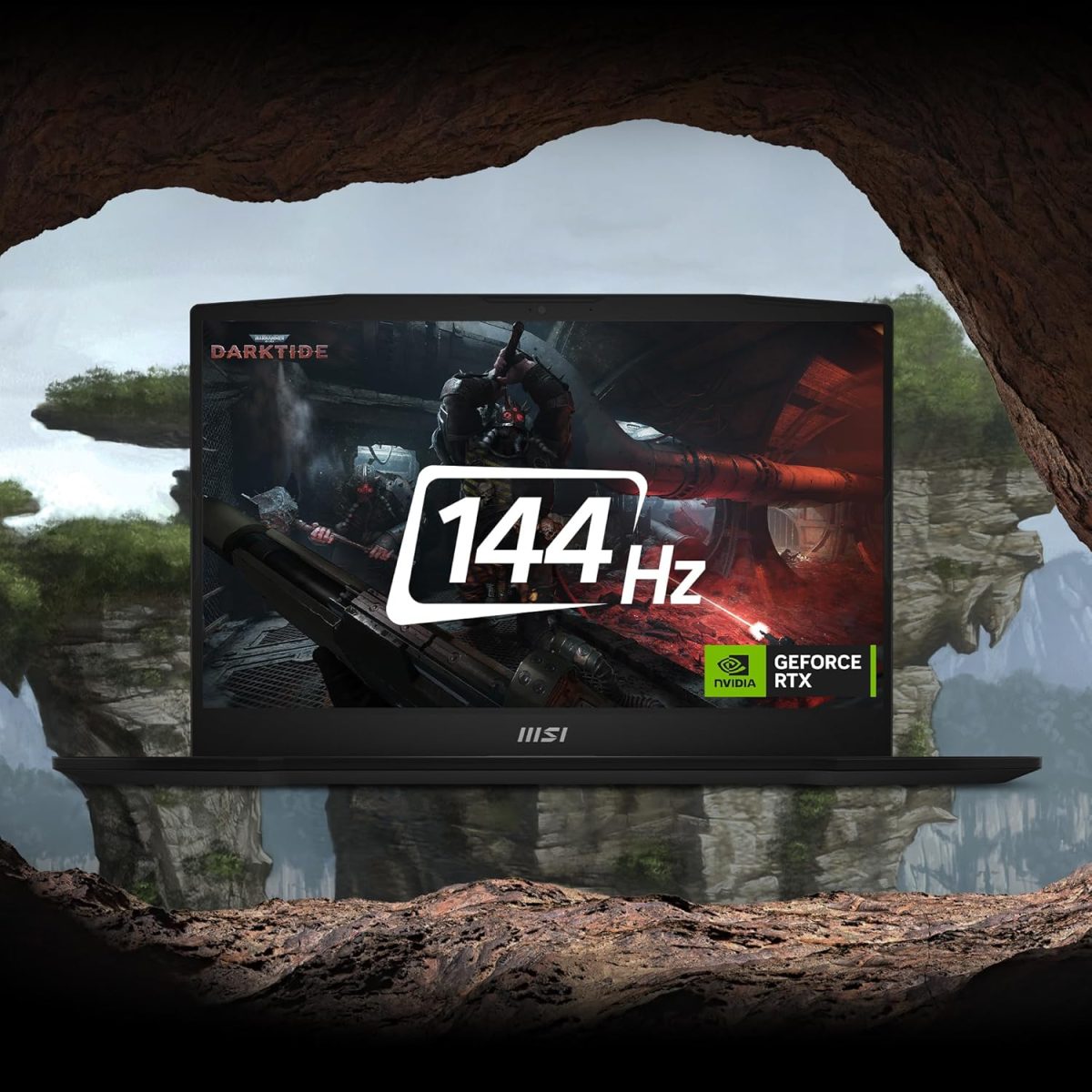 Katana A15 AI, Ryzen 7 8845HS, Built-in AI, 40CM FHD 144Hz Gaming Laptop(16GB/512GB NVMe SSD/Windows 11 Home/NVIDIA GeForce RTX 4050, GDDR6 6GB/Black/2.25Kg), B8VE-418IN - Image 7