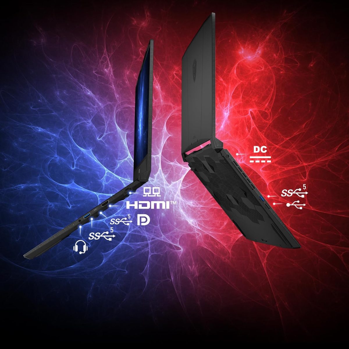 Katana A15 AI, Ryzen 7 8845HS, Built-in AI, 40CM FHD 144Hz Gaming Laptop(16GB/512GB NVMe SSD/Windows 11 Home/NVIDIA GeForce RTX 4050, GDDR6 6GB/Black/2.25Kg), B8VE-418IN - Image 9