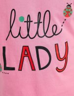 T2F Girls Cotton Printed Regular Fit T-Shirt (Pack of 5) - Image 6