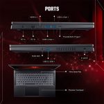 Acer Nitro V, Intel Core i5- 13th Gen 13420H processor, NVIDIA GeForce RTX 4050-6 GB GDDR6(16GB DDR5/512GB)IPS FHD, 39.62cm(15.6"), 165 Hz, Win 11 Home,Obsidian black, 2.113 kg, ANV15-51,Gaming Laptop - Image 9