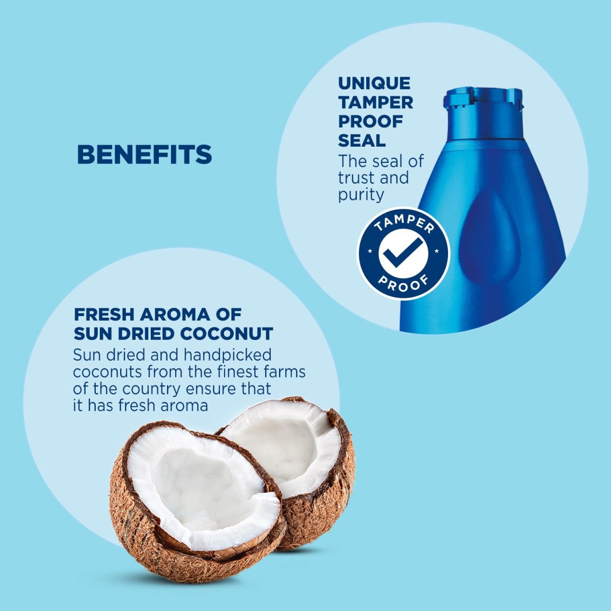 Parachute Coconut Oil 600 ml - Bottle - Image 4