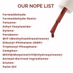 BAD COMPANY Glossy Finish Nail Polish 10ml, No Toxin Glossy Nail Lacquer, Long Lasting, Chip Resistant, Vegan, Quick Dry & Cruelty-Free Glossy Nail Paint Fearless 74 (Brown Nail Polish) - Image 6