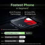 iQOO Z9x 5G (Storm Grey, 6GB RAM, 128GB Storage) | Snapdragon 6 Gen 1 with 560k+ AnTuTu Score | 6000mAh Battery with 7.99mm Slim Design | 44W FlashCharge - Image 2