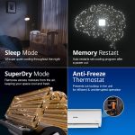 Voltas 1 ton 3 Star Inverter Split AC (Copper, 4-in-1 Adjustable Mode, Anti-dust Filter, 123V CAE, White) - Image 9