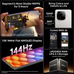 iQOO Neo 10R 5G (Moonknight Titanium, 12GB RAM, 256GB Storage) | Snapdragon 8s Gen 3 Processor | India's Slimmest 6400mAh Battery Smartphone | Segment's Most Stable 90FPS for 5 Hours - Image 3