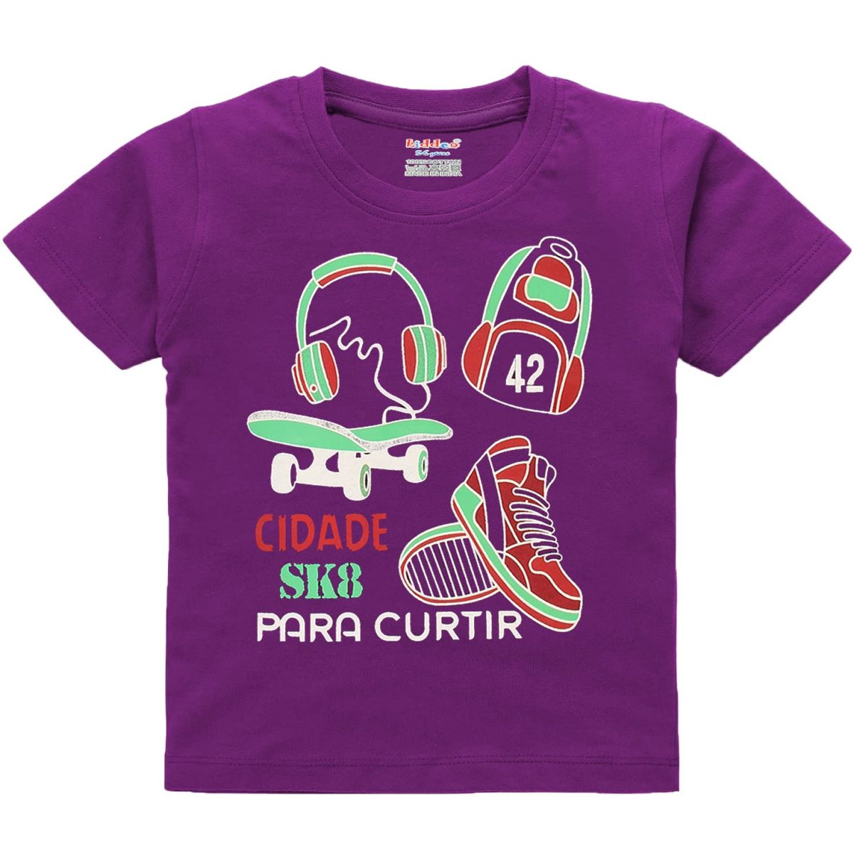 kiddeo Boys Half Sleeve t Shirts (2k18)(02)(Pack of 5) - Image 3