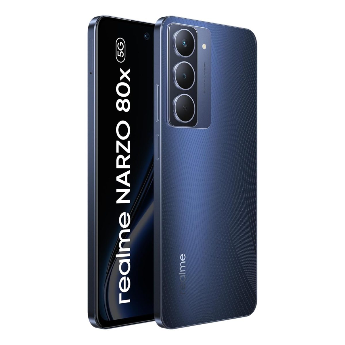 realme NARZO 80x 5G (Deep Ocean,8GB+128GB) | | Dimensity 6400 5G Chipset | 6000mAh Long-Lasting Battery | 45W Fast Charge | 120Hz Eye Comfort Display | IP69 Top-Tier Waterproof - Image 2