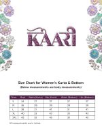 Kaari Women's Solid Color Kurta Set with Dupatta - Straight Fit | Silk Blend Fabric | Placement Embroidery on Neck | Organza Dupatta with Booti Work | Straight Pant with Side Pocket & Hem Embroidery - Image 6