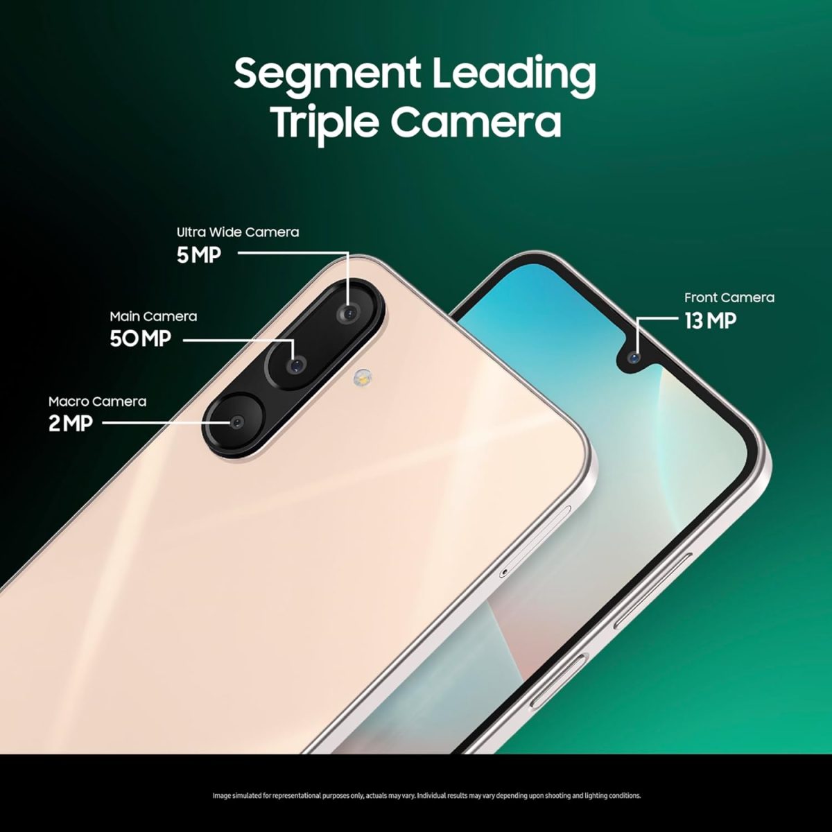 Samsung Galaxy M16 5G (Thunder Black, 4GB RAM, 128 GB Storage) | MediaTek Dimensity 6300 | AnTuTu Score 422K+ | Super Amoled Display | 25W Fast Charging | 6 Gen. of OS Upgrades | Without Charger - Image 4