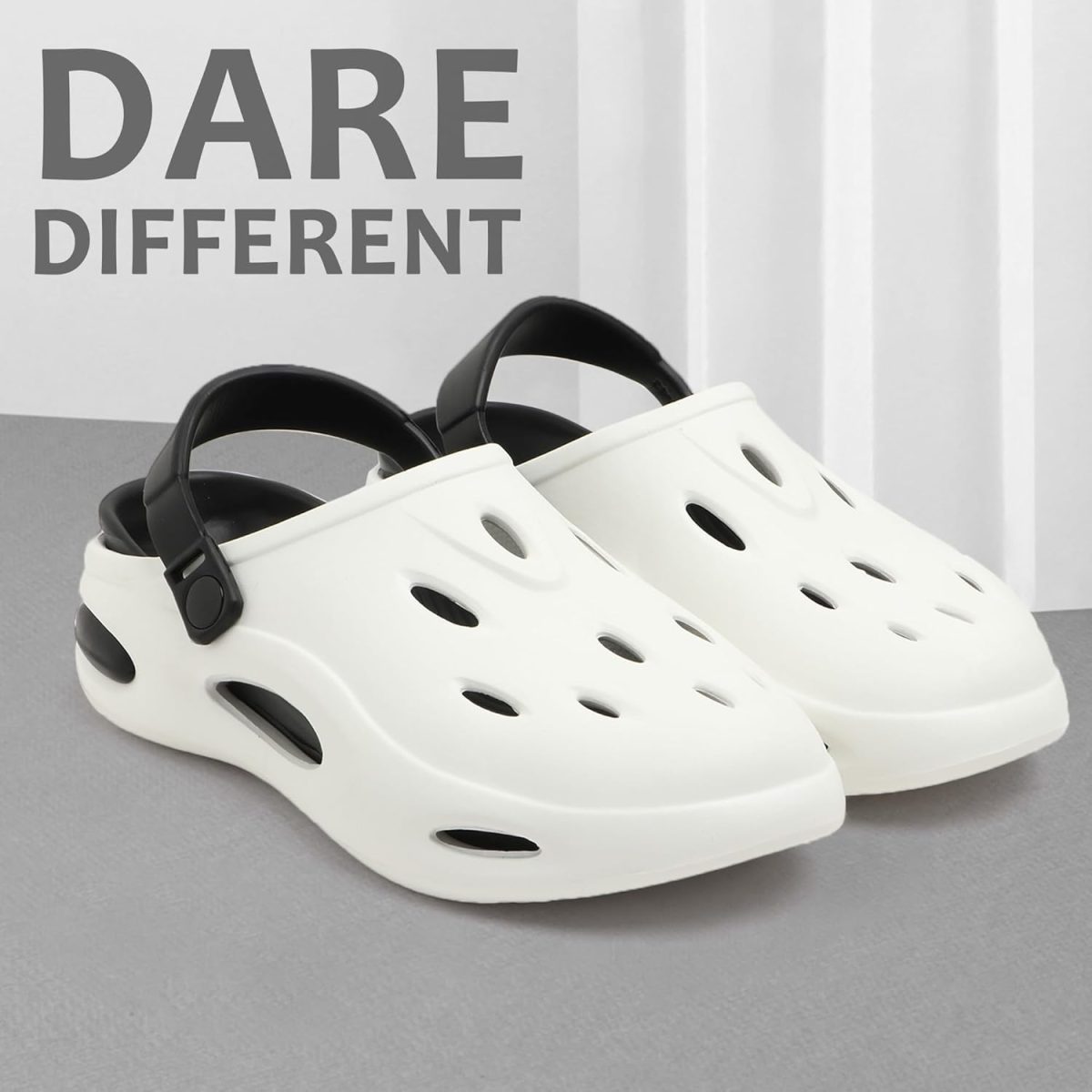 DOCTOR HEALTH SUPER SOFT Stylish and Comfortable Anti Skid Men Clogs with Lightweight Cushioned Footwear | Adjustable Strap Clogs for Men | Everyday Use Mules for Men Clogs - Image 4
