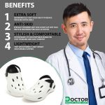 DOCTOR HEALTH SUPER SOFT Stylish and Comfortable Anti Skid Men Clogs with Lightweight Cushioned Footwear | Adjustable Strap Clogs for Men | Everyday Use Mules for Men Clogs - Image 5