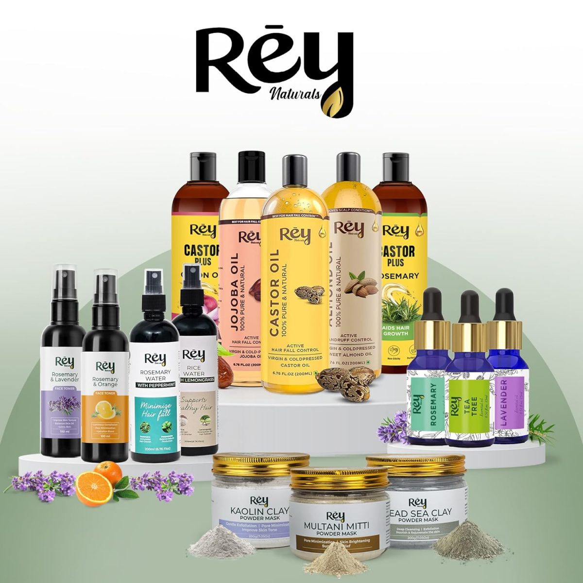 Rey Naturals Cold Pressed Castor Oil, 200ml - Image 7