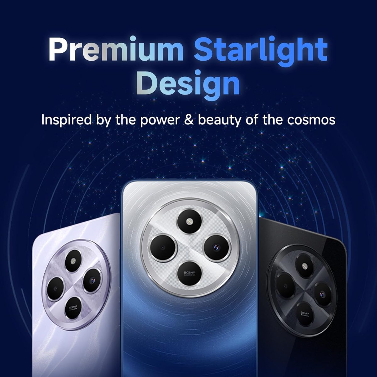 Redmi 14C 5G (Stargaze Black, 4GB RAM, 64GB Storage) | Superfast 4nm Snapdragon 4 Gen 2 | 120Hz 17.47cm (6.88”) Display | 5160mAh Battery | 50MP Dual Camera | Premium Starlight Design - Image 7