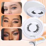 CESITRA 1Pair Magnetic Eyelashes Natural Look Reusable Cat Eye Magnetic Lashes with Applicator Magnetic Eyelashes Kit without Eyeliner Wispy Clear Band False Eyelashes No Glue Needed - Image 6