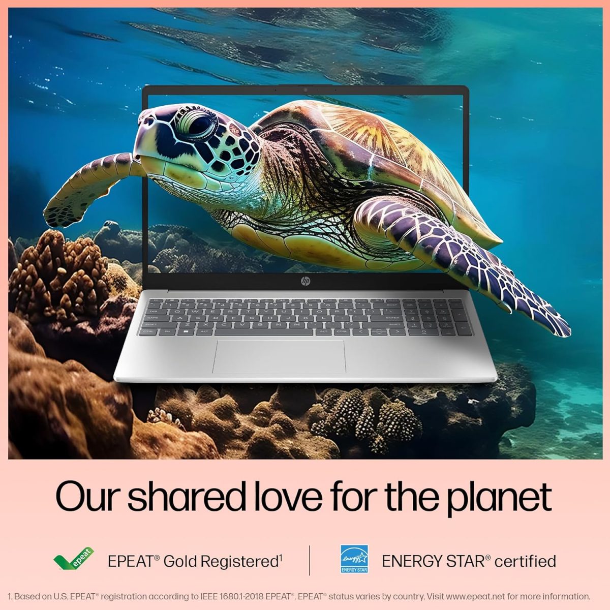 HP 15, 13th Gen Intel Core i5-1334U Laptop (16GB DDR4,1TB SSD) Anti-Glare, Micro-Edge,15.6''/39.6cm, FHD, Win11, M365 Basic(1yr),Office Home24, Silver,1.59kg, Iris Xe, FHD Camera w/Shutter, FD0552TU - Image 10