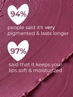 INSIGHT Cosmetics 24 Hrs Non Transfer Matte Lipstick, LL03=16 - Image 3