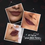 Dazller All Day Lip Colour Quick Dry | Long-Stay | Lightweight | Matte Lipstick for Women | Enriched with Kokum Butter 6g (QDLC025 - Hazelnut Cup, Quick Dry) - Image 5