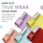 LAKMÉ True Wear Color Glossy Finish Crush Nail Polish, Long Lasting & Vibrant Nail Paint, 21, 6Ml - Image 4