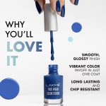 LAKMÉ True Wear Color Glossy Finish Crush Nail Polish, Long Lasting & Vibrant Nail Paint, 21, 6Ml - Image 7