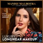 MyGlamm Manish Malhotra Soiree Creamy Matte Lipstick - 07 Rare (Mauve Shade) | Long Lasting, Pigmented With SPF 30 & Vitamin E (4.2g) - Image 2