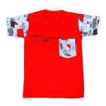 1LY GARMENTS, Boys Round Neck T-Shirt with Pocket in Short Sleeve, Pack of 5 Pieces - Image 2