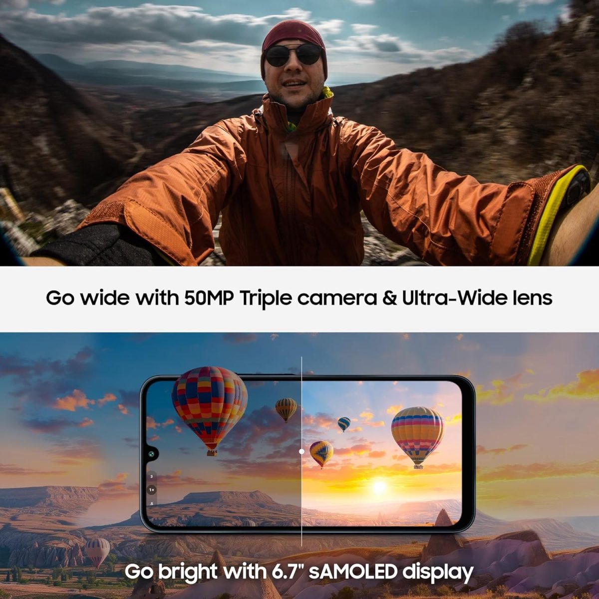 Samsung Galaxy A16 5G (Gold, 8GB RAM, 256GB Storage) | Super AMOLED | 50MP Triple Camera with Ultra Wide Lens | 6 OS & 6 Years Security Updates | IP54 | Tap & Pay | 5000mAh - Image 5