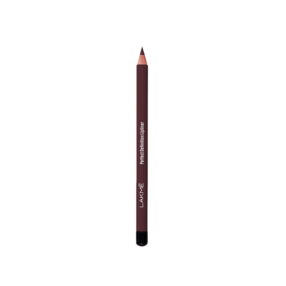 Lakme Ultimate Glam Satin Lip Liner, Black Currant, 1.15g