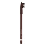 Swiss Beauty Waterproof Eyebrow Pencil With Brush | Smudge Proof Eyebrow Definer Pencil | Shade - 02 Dark Brown, 1.5G| - Image 3