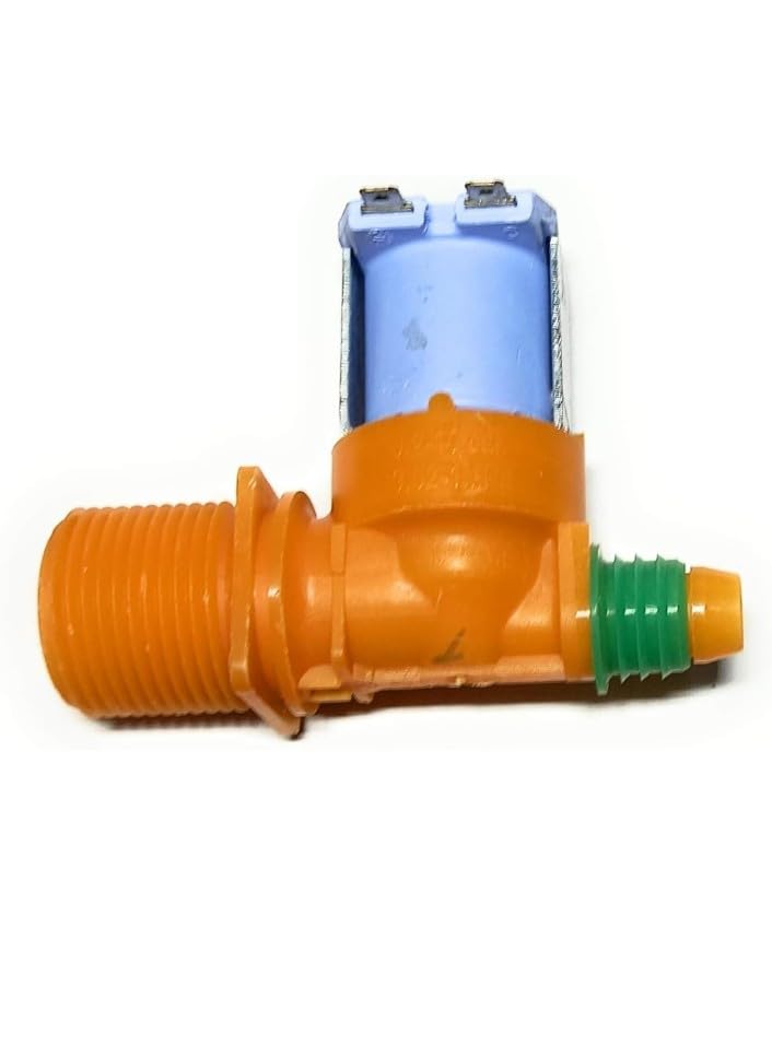 Single Water Inlet Valve/feed Valve Grey compatible for SAMSUNG Top Load Washing Machine 2 Pin 220/230V MKt by SRI KEERTHI PRIYA SPARES (YELLOW COLOUR (NEW 1-WAY VALVE))