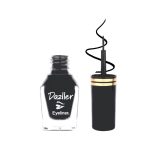 Dazller Eyeliner, 6.5mL (Pack of 3), Black, Velvet Matte, Washable, Water-resistant, Smudge-proof - Image 2