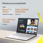 ASUS Vivobook Go 15 (2023), AMD Ryzen 3 7320U, 15.6-inch (39.62 cm) FHD, Thin & Light Laptop (8GB/512GB SSD/Windows 11/Office 2021/Alexa Built-in/Cool Silver/1.63 kg), E1504FA-NJ321WS - Image 2