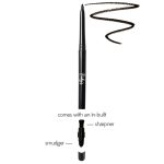 RUBY's ORGANICS Kohl Eyeliner- Black, Kajal with In-Built Smudger for Smokey-Eye, Extra Smooth & Blendable, Long-Wearing Matte Finish, Organic Eye Makeup, Cruelty-Free & Vegan, 0.35 Gm,Pencil - Image 2