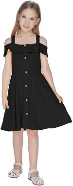 Fairy Dolls Girls Knee Length Cotton Dress - Image 2