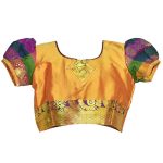 AMIRTHA FASHION Girls Traditional Lehenga Choli RUDHURA HALF SAREES WITH WAIST BELT (AMFRHSGB) - Image 3