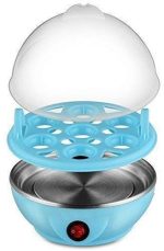 SOFLIN Egg Boiler Electric Automatic Off 7 Egg Poacher For Steaming, Cooking, Boiling And Frying, (350 Watts,Multicolor) - Image 3