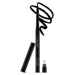 RENEE Hard Black Kajal Pen with Sharpener | 24 Hrs Stay | Long Lasting | Super Black Kajal Pencil | Matte Finish & Rich Color Payoff | Smudge & Water Proof | One Swipe Application Formula | 0.35gm - Image 4