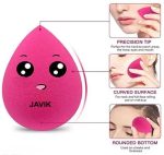 Makeup Brush Set With Soft Fluffy Cosmetic Makeup Brush 08 pcs + Blender Sponge Puff 1 Pcs(code-08) - Image 5