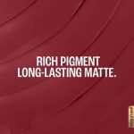 LAKMÉ Forever Matte Lipstick, Made With French Rose Oil Extracts, Burgundy Bloom, 4.5G - Image 4