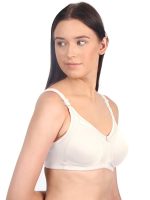 Vanila Lingerie C Cup Seamless, Full Coverage Bra for Girls & Women, Wide Side Panel & Strap with 3x3 Hook Super Polycotton Fabric - Image 3
