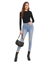 Dream Beauty Fashion Women's Full Sleeve Top Round Neck Casual Tshirt (Empire4-23 Inches) - Image 4