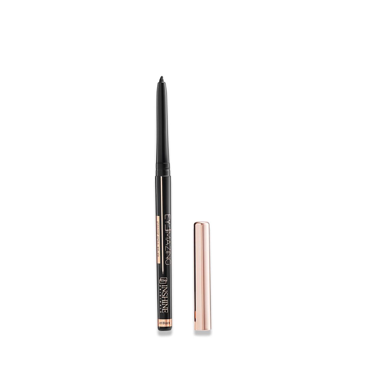 INSHINE ORIGINALS EYEMAZING Intense Kohl Kajal | Smudge-Proof & Long-Lasting | Jet Black Pigmentation | Smooth Application for All Eye Looks | Perfect for Sensitive Eyes (Black) - Image 2