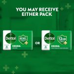 Dettol Original Bathing Soap Bar with 12hr Germ protection (400gm) | Kills 99.99% Germs, 100g (Pack of 4) - Image 2